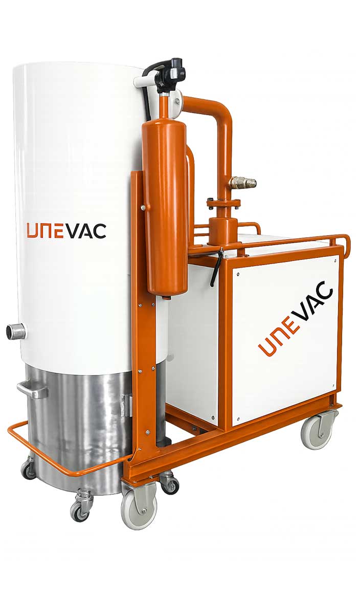 UVHV-100 Bulk Material Handling UVHV-100 Industrial Vacuum Cleaner for Bulk Material Handling